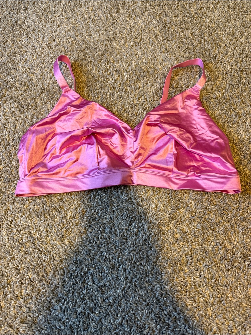 Auden Pink Wireless Bralette - Soft Support